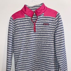Vineyard Vines fleece quarter zip